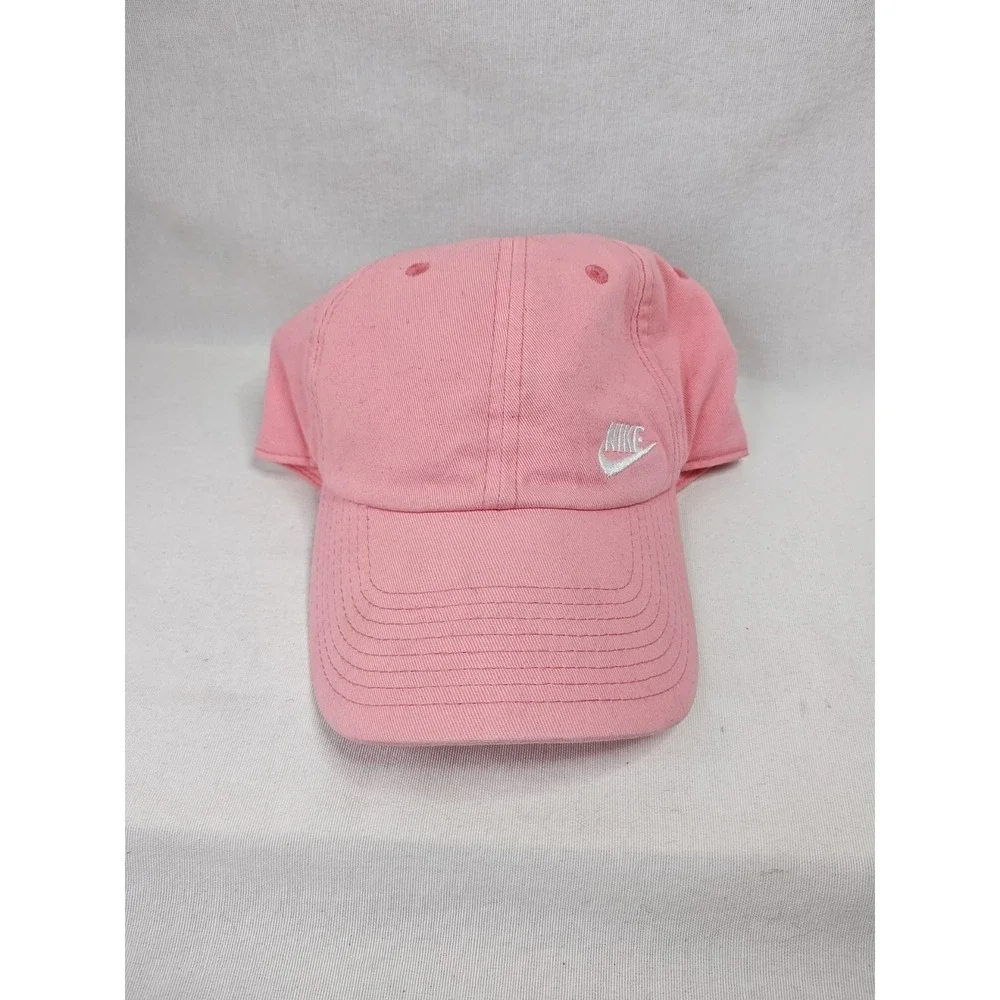 Women's Pink Nike Cotton OSFM‎ Hat Cap Adjustable Heritage86 Classic 832597-808